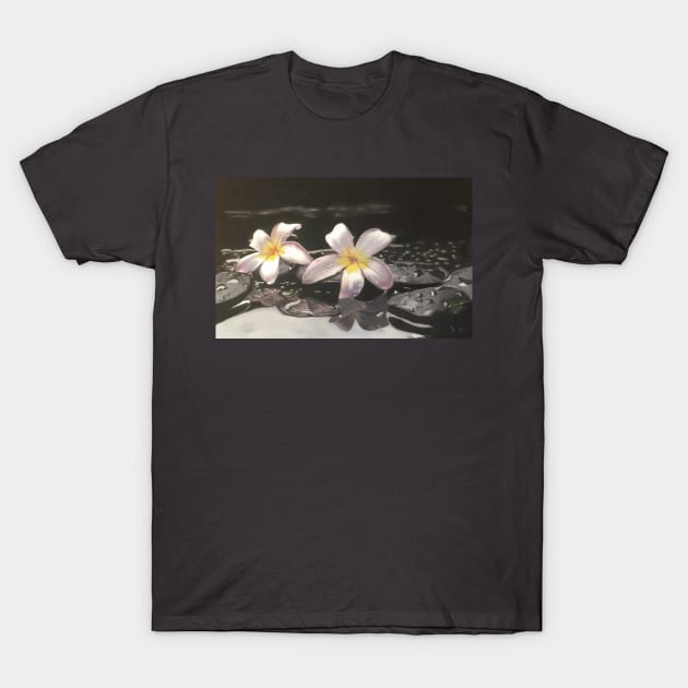 Flowers and Water T-Shirt by keyla